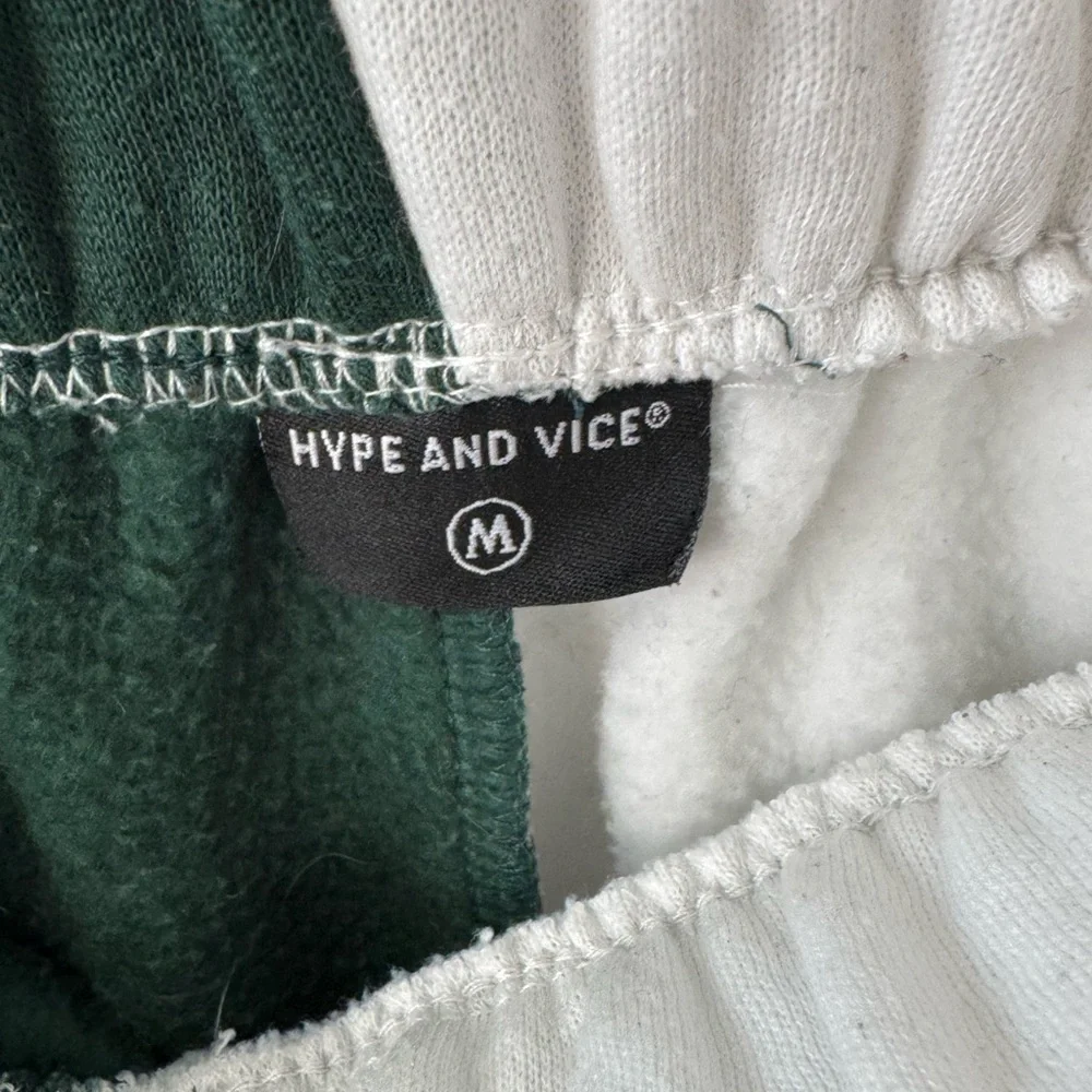 University of Oregon Colorblock Green and White Joggers - Picture 4 of 6